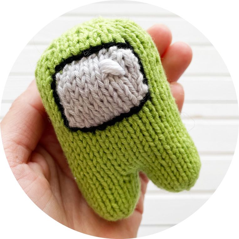 Among Us Toy Knitting Pattern