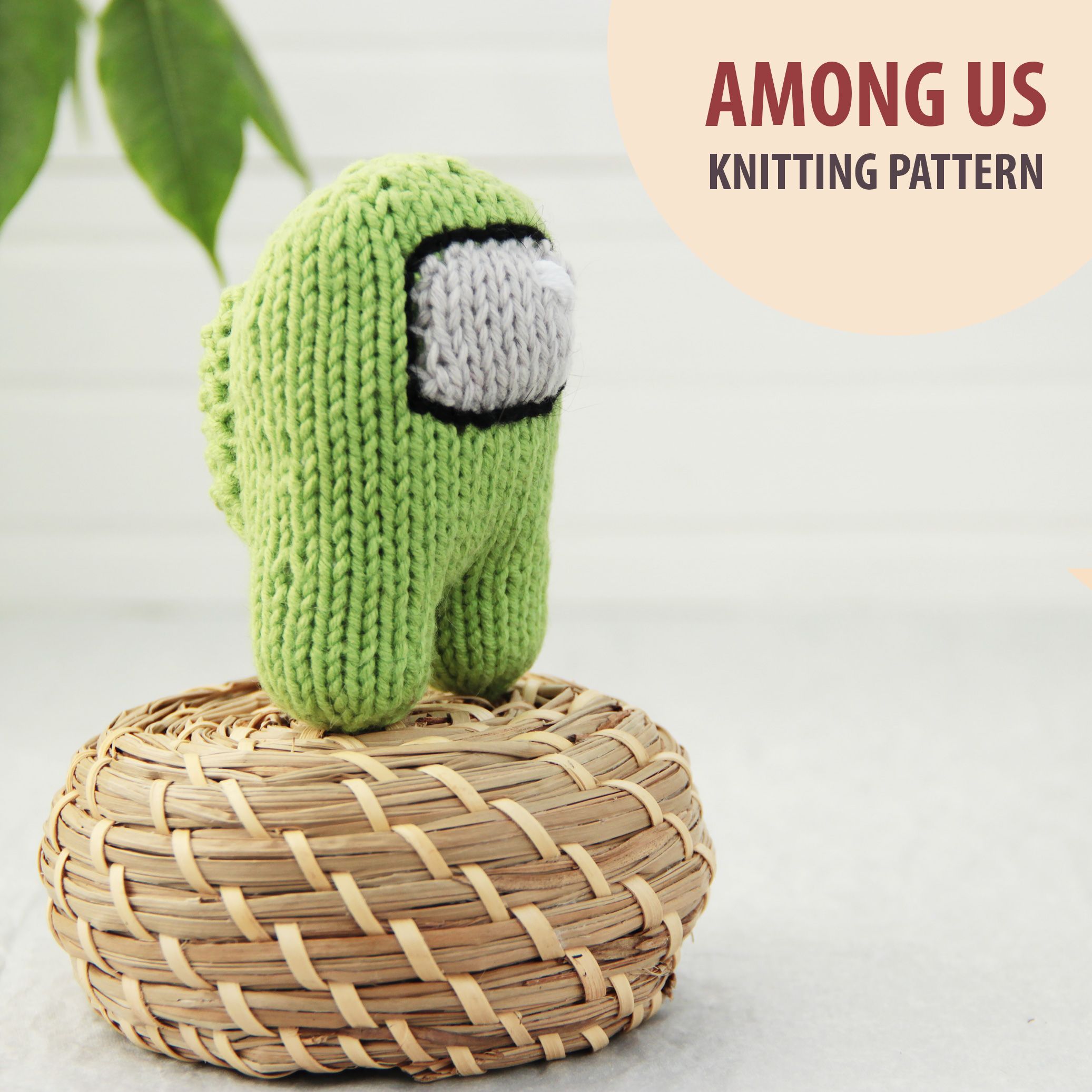 Among Us Toy Knitting Pattern