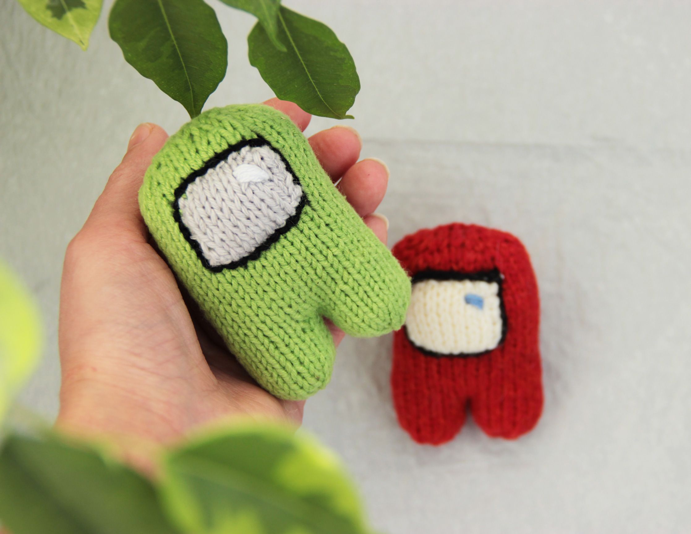 Among Us Toy Knitting Pattern