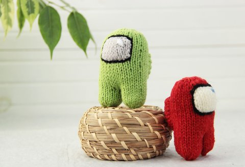 Among Us Toy Knitting Pattern