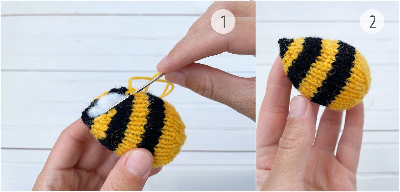 Honey Bee Knitting Pattern