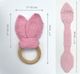 Bunny Ears Teething Ring Knitting Pattern