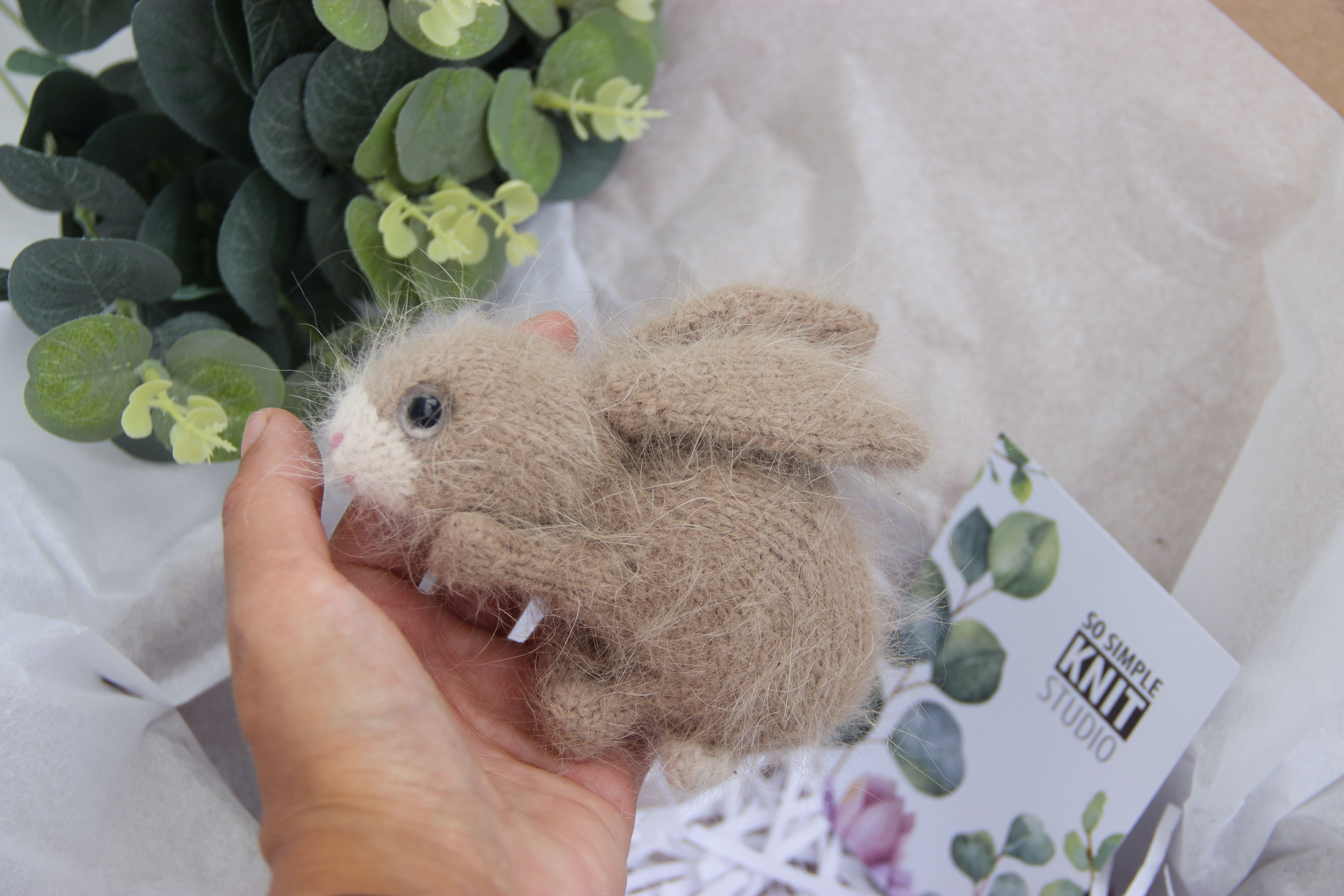 Bunny Toy Knitting Pattern