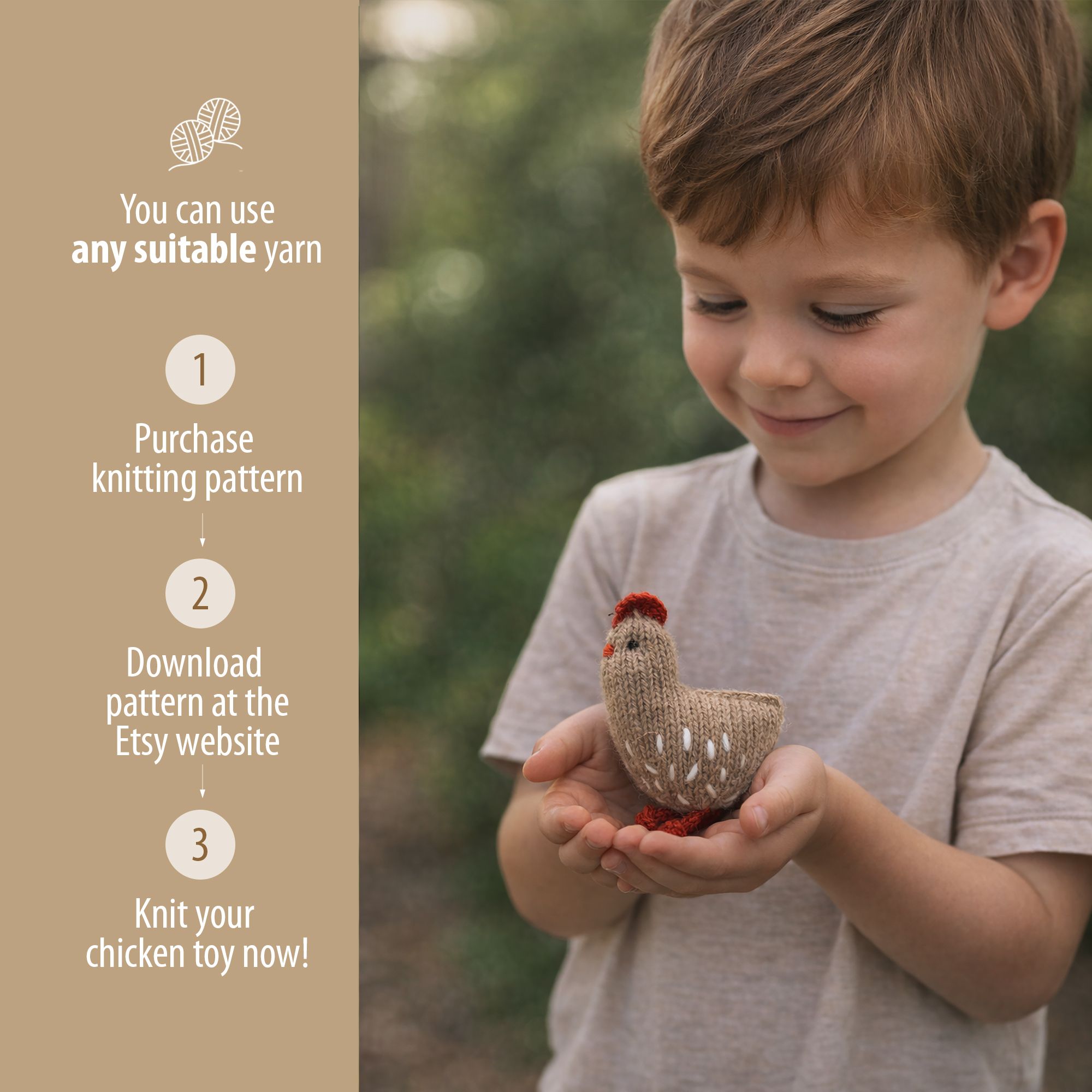 Chicken Knitting Pattern