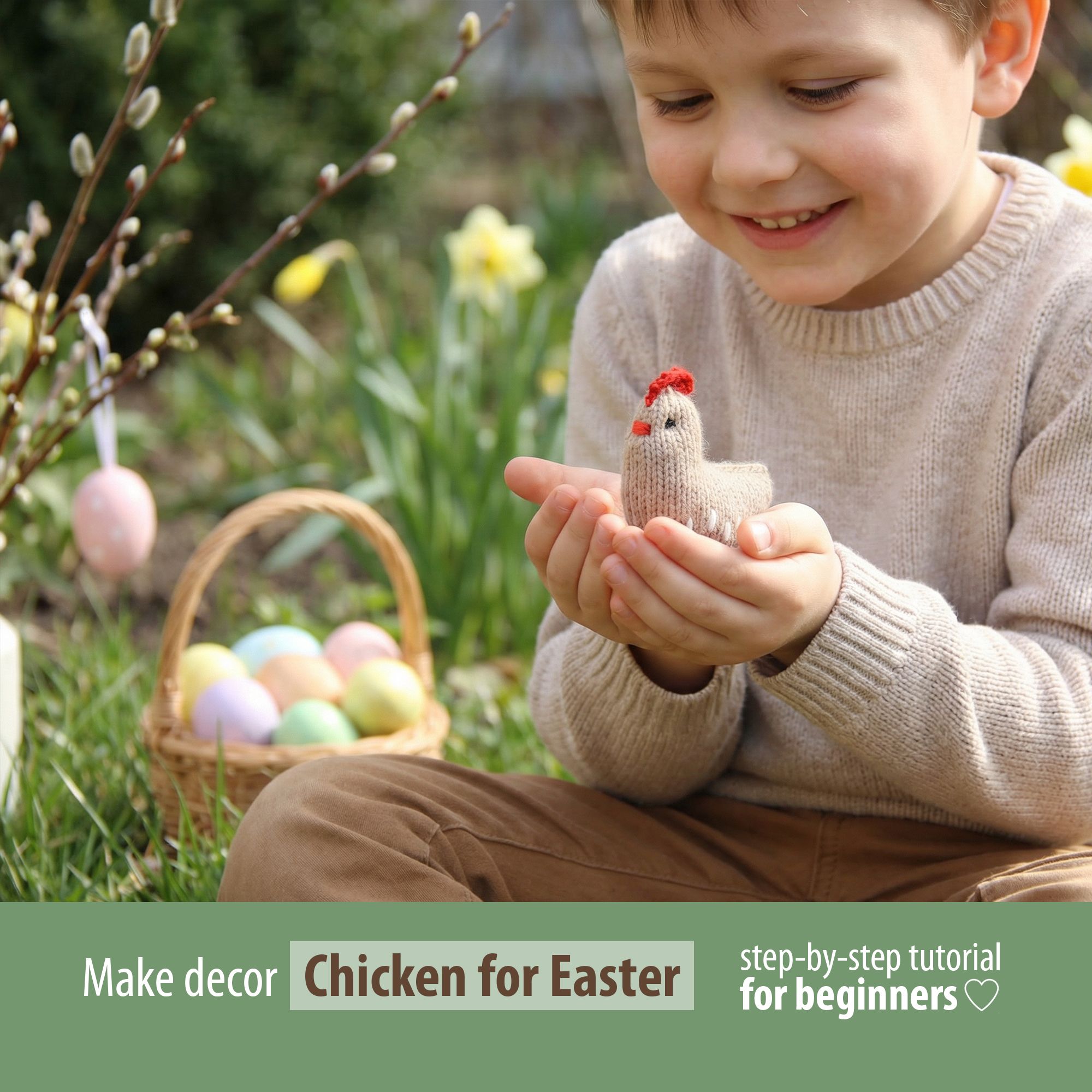 Chicken Knitting Pattern