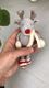 Christmas Deer Knitting Pattern: Reindeer Toy