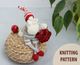 Christmas Gnome Knitting Pattern: Scandinavian Nisse Tomte Toy