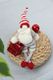 Christmas Gnome Knitting Pattern: Scandinavian Nisse Tomte Toy
