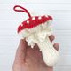 Fly Agaric Mushroom Amanita Muscaria Knitting Pattern