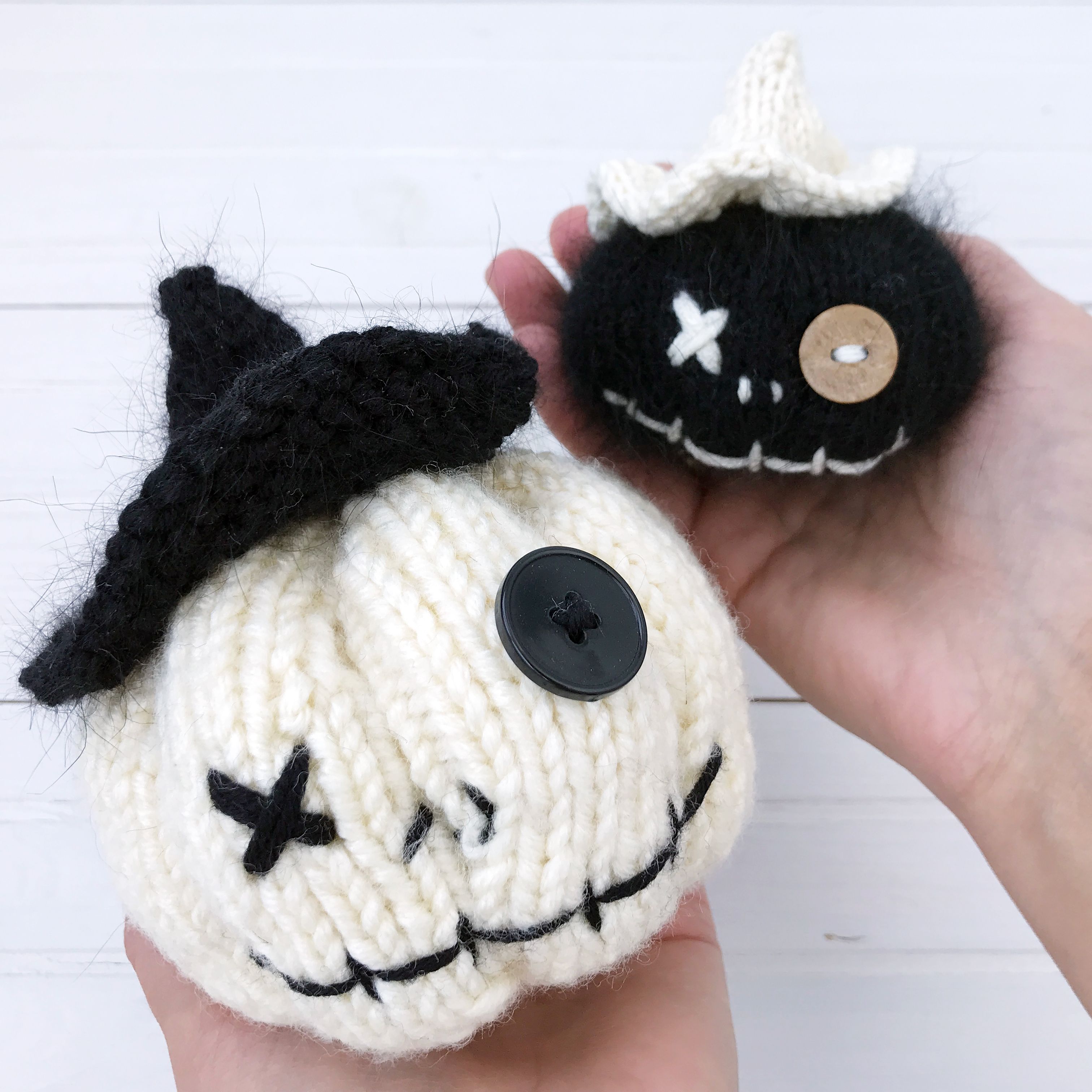 Halloween Pumpkin Knitting Pattern