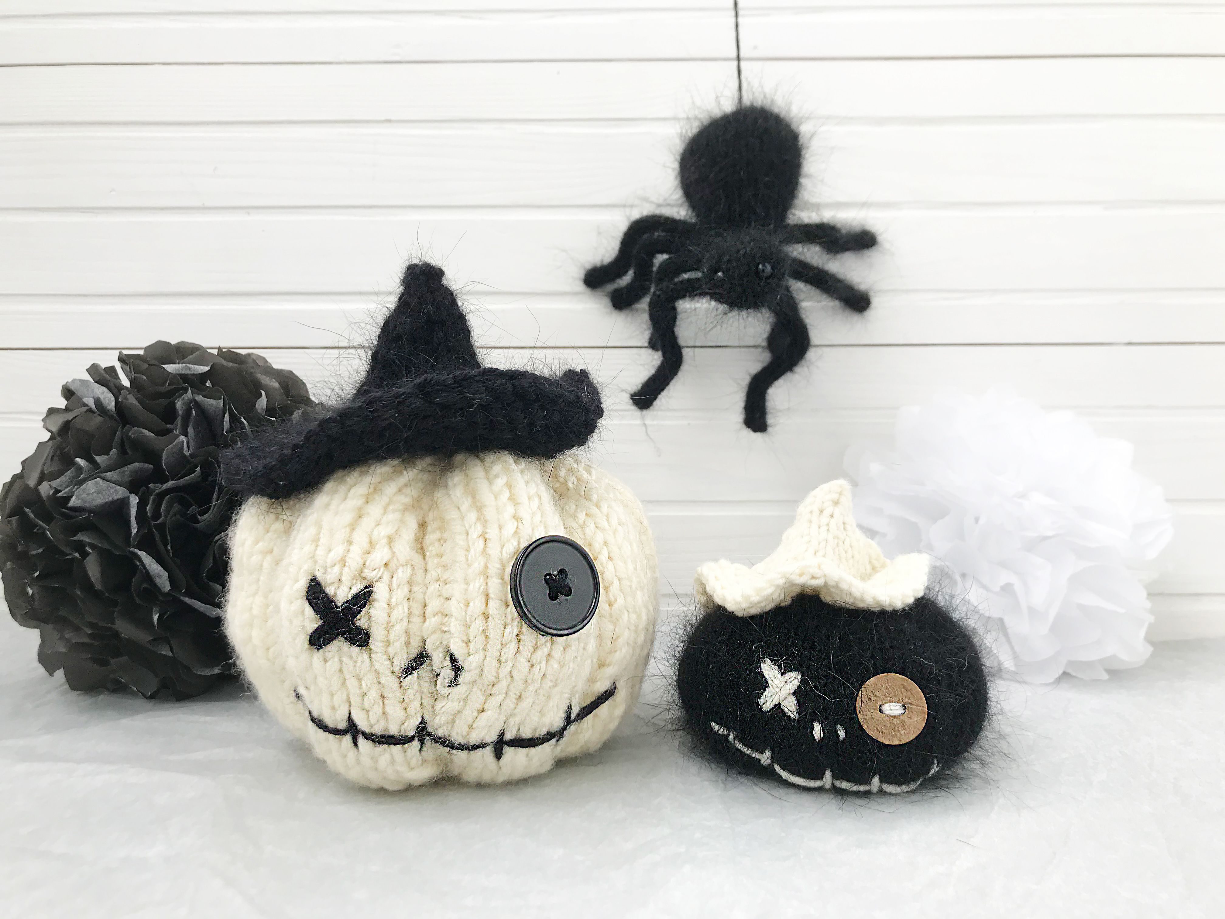 Halloween Pumpkin Knitting Pattern
