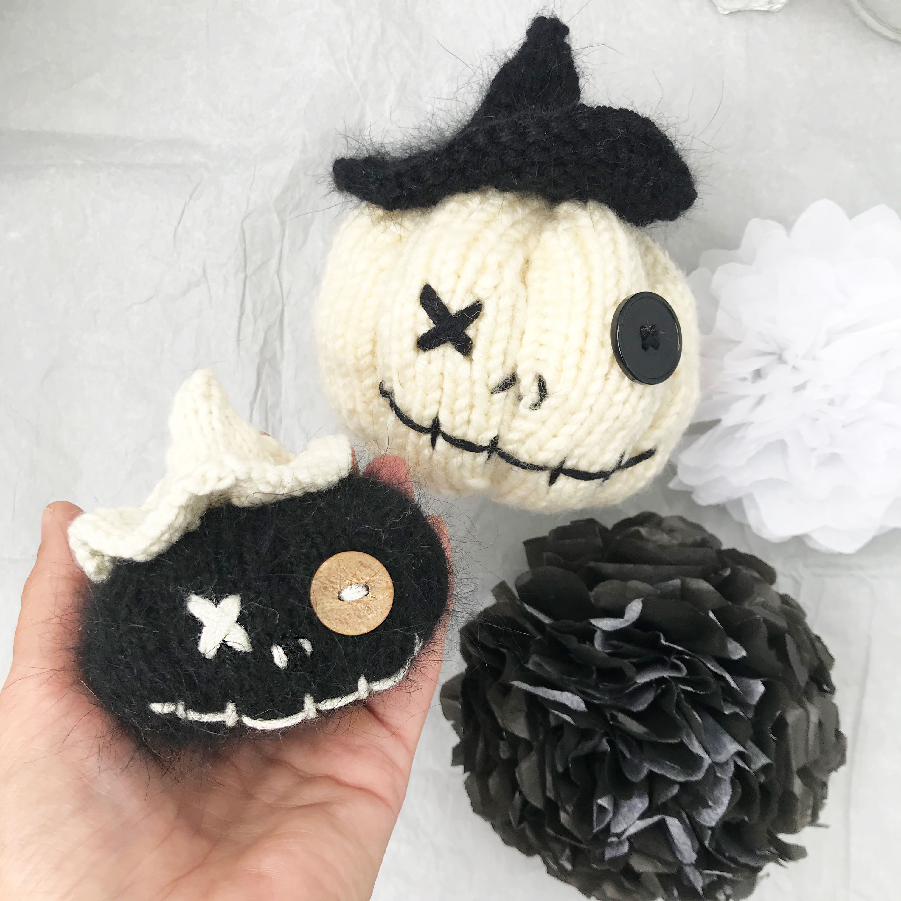 Halloween Pumpkin Knitting Pattern