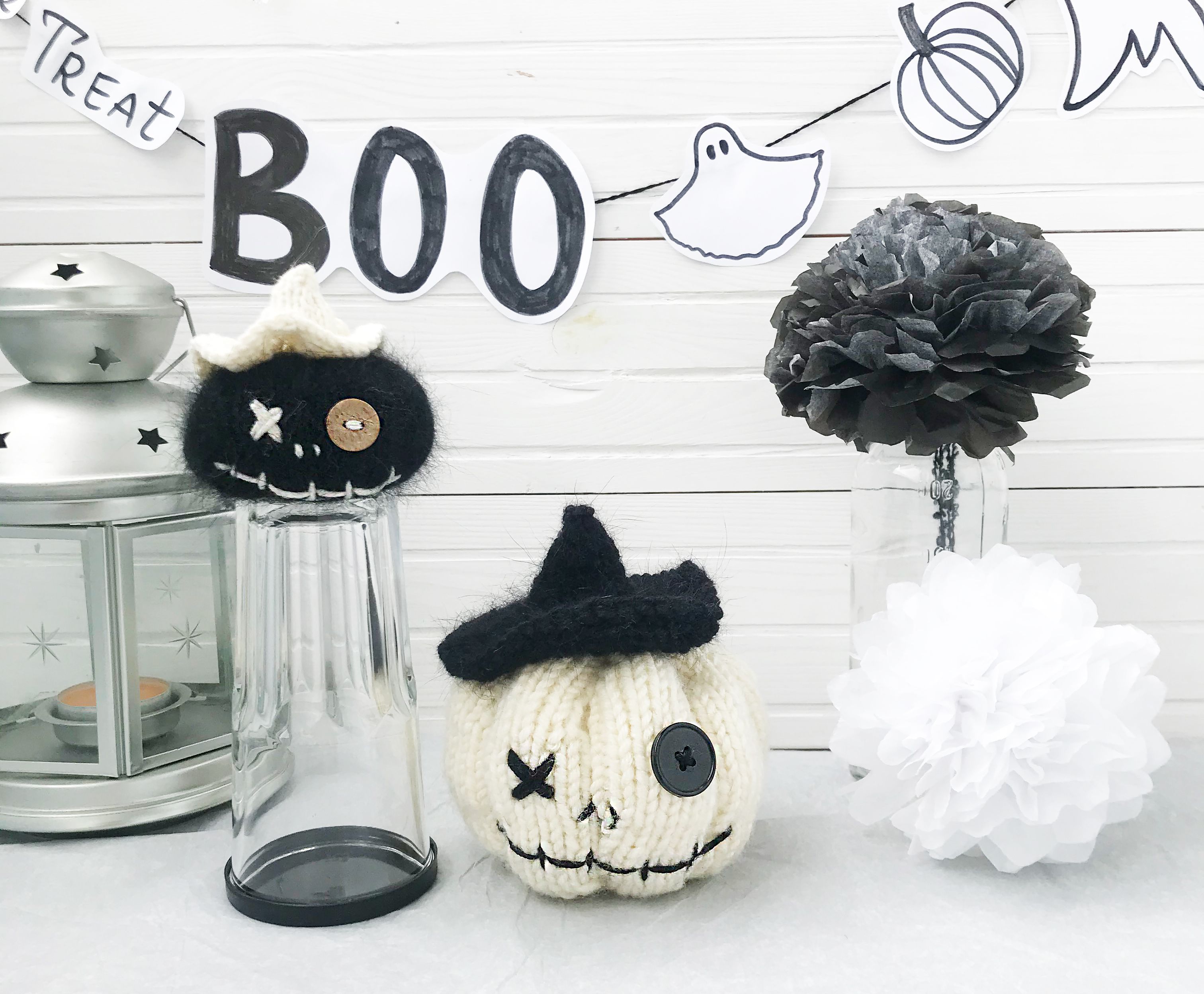 Halloween Pumpkin Knitting Pattern