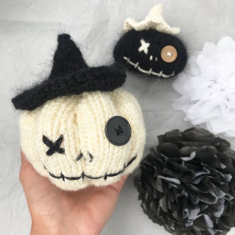Halloween Pumpkin Knitting Pattern