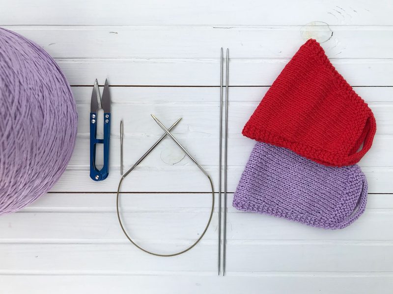 Knit Face Mask Pattern – Washable, Reusable, Kids & Adults