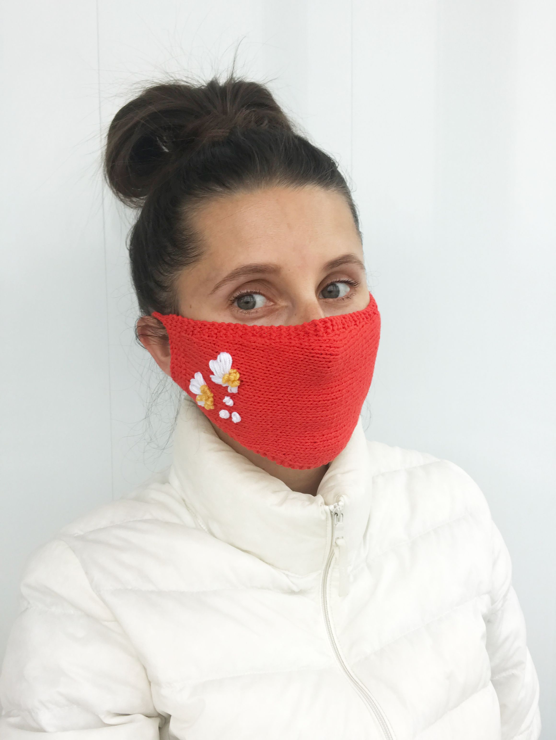 Knit Face Mask Pattern – Washable, Reusable, Kids & Adults