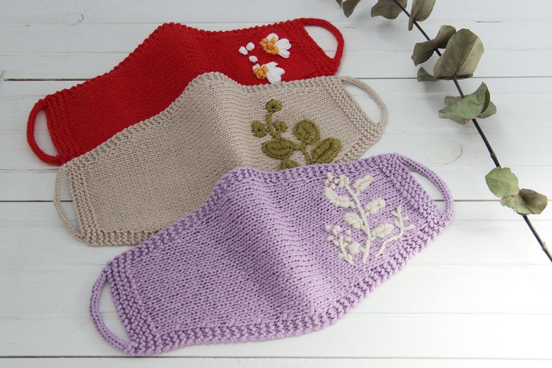 Knit Face Mask Pattern – Washable, Reusable, Kids & Adults