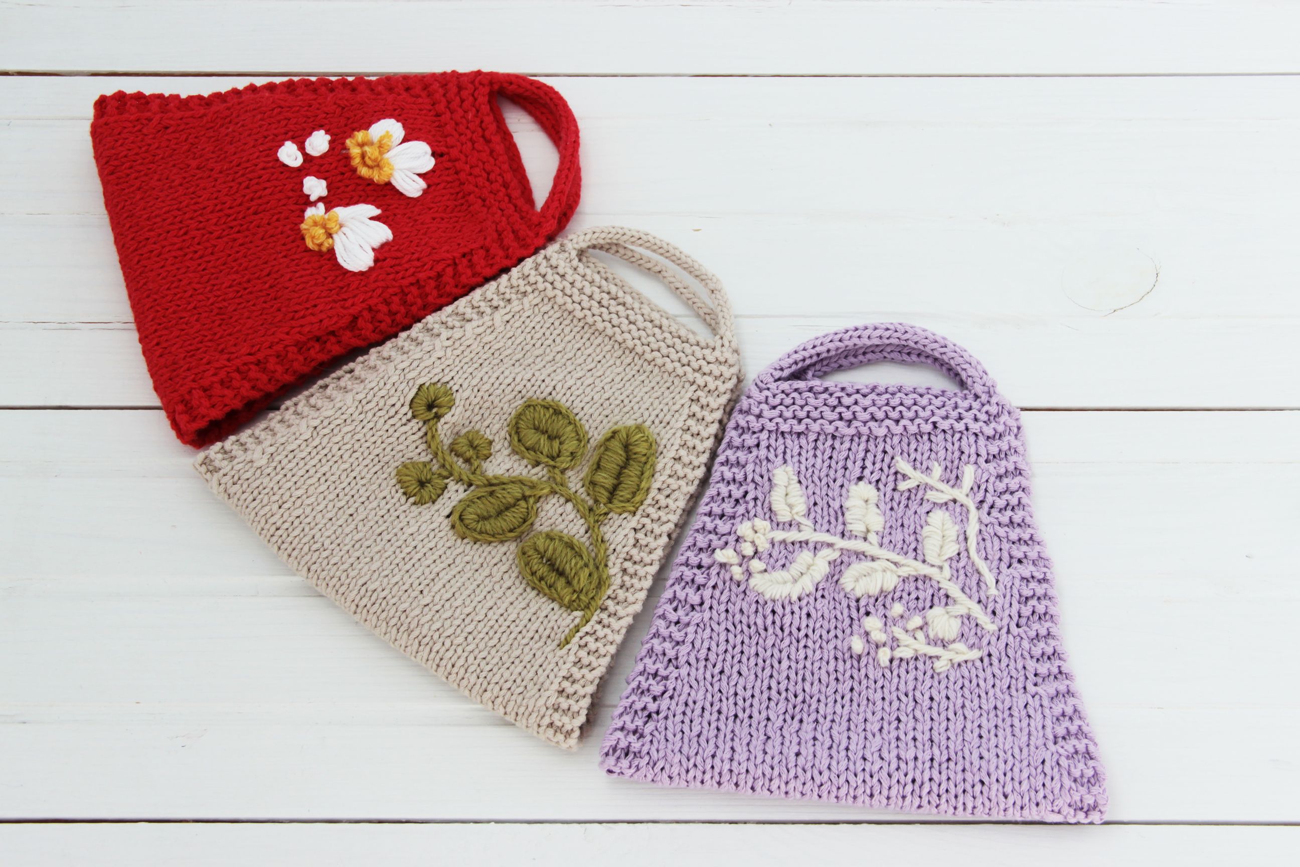 Knit Face Mask Pattern – Washable, Reusable, Kids & Adults