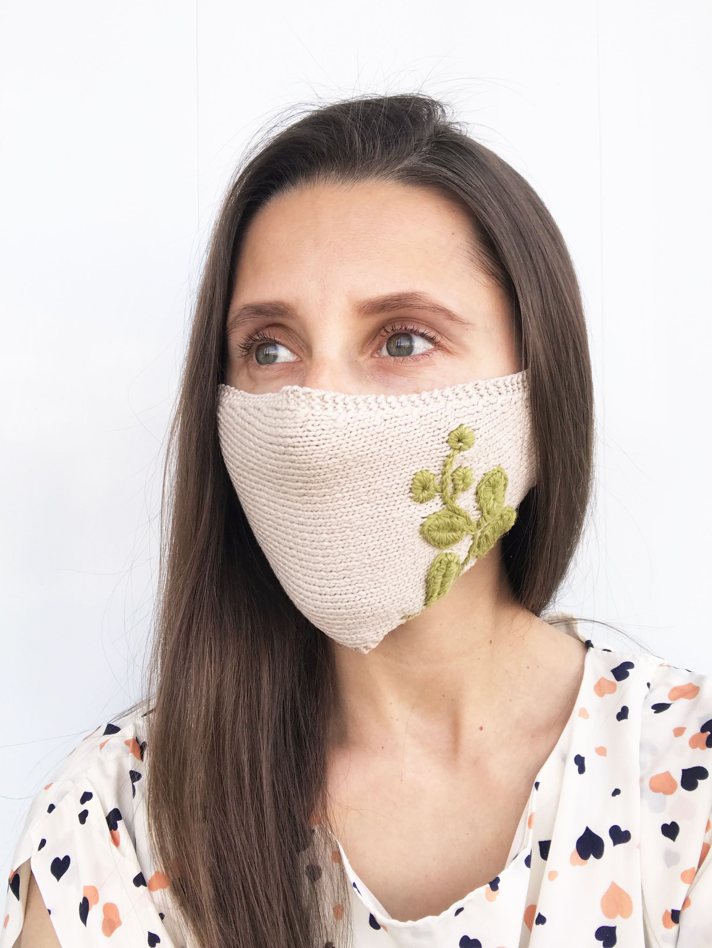 Knit Face Mask Pattern – Washable, Reusable, Kids & Adults