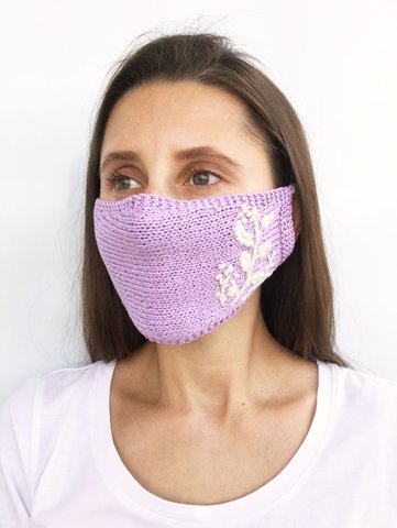 Knit Face Mask Pattern – Washable, Reusable, Kids & Adults