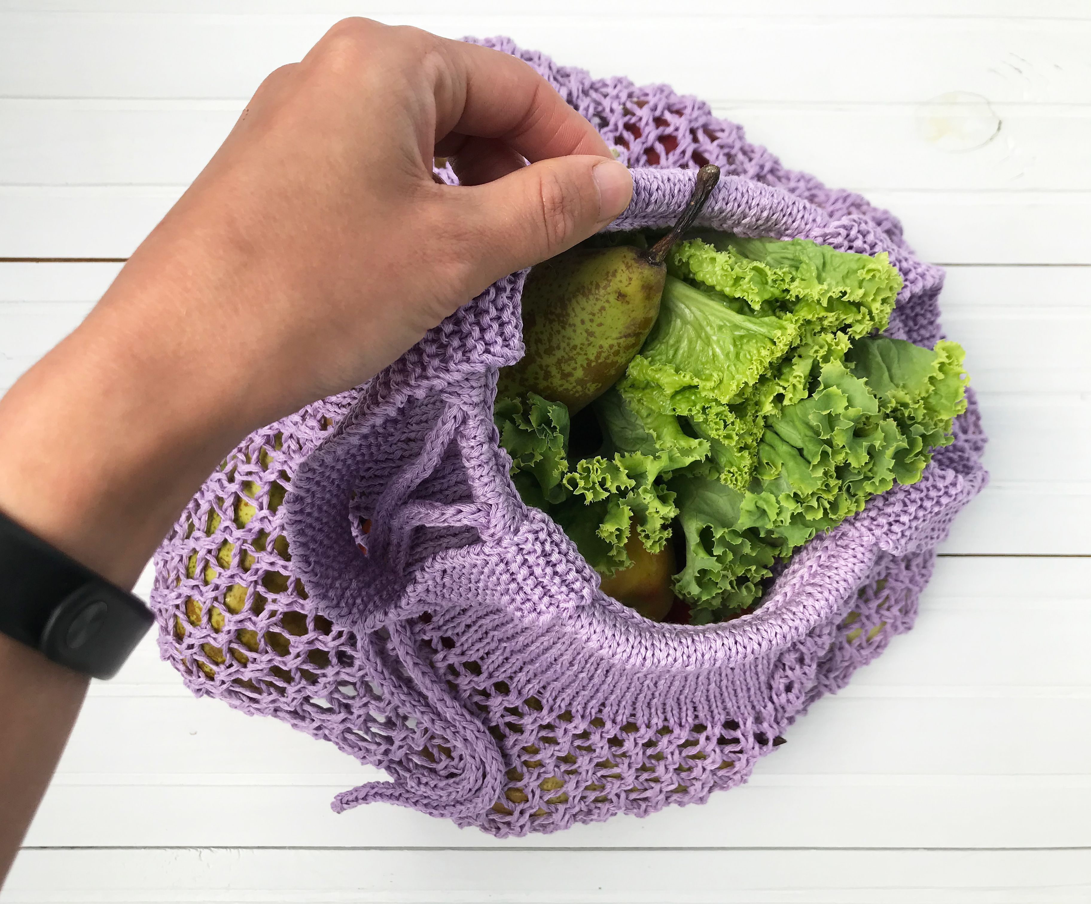 Knitted Produce Bag Pattern