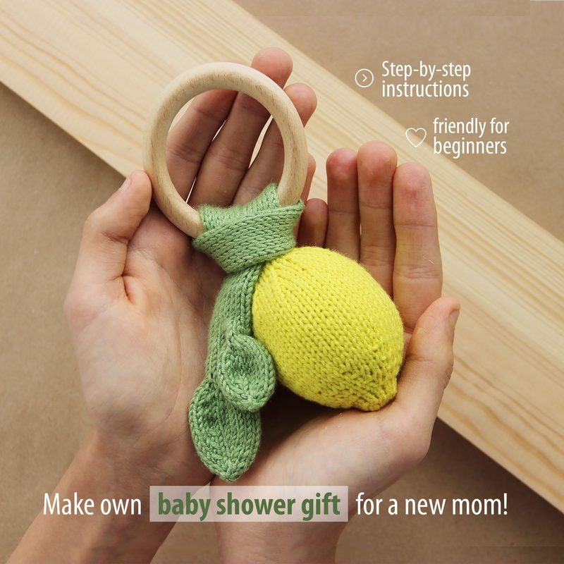 Lemon Rattle Knitting Pattern