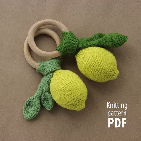 Lemon Rattle Knitting Pattern